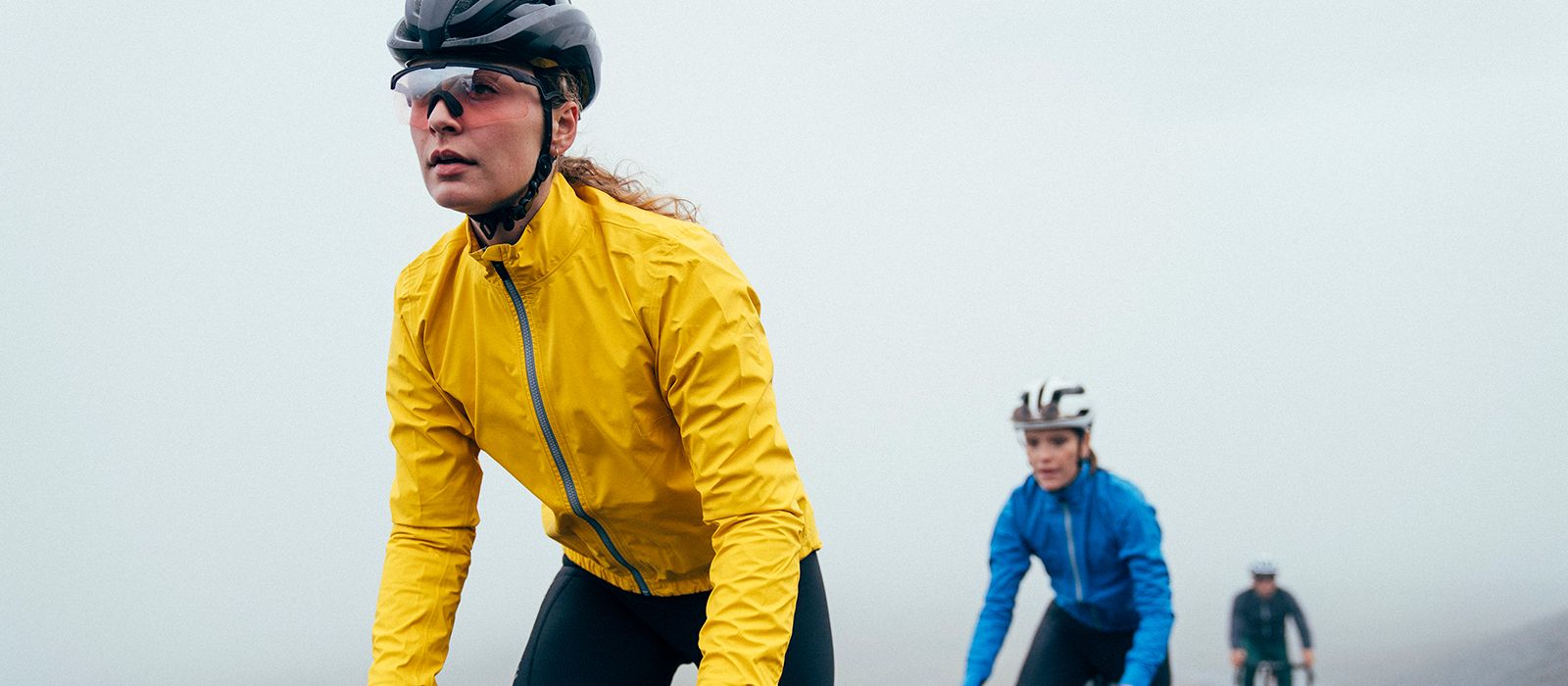 Dámská cyklopláštěnka SUZETTE Café du Cycliste žlutá